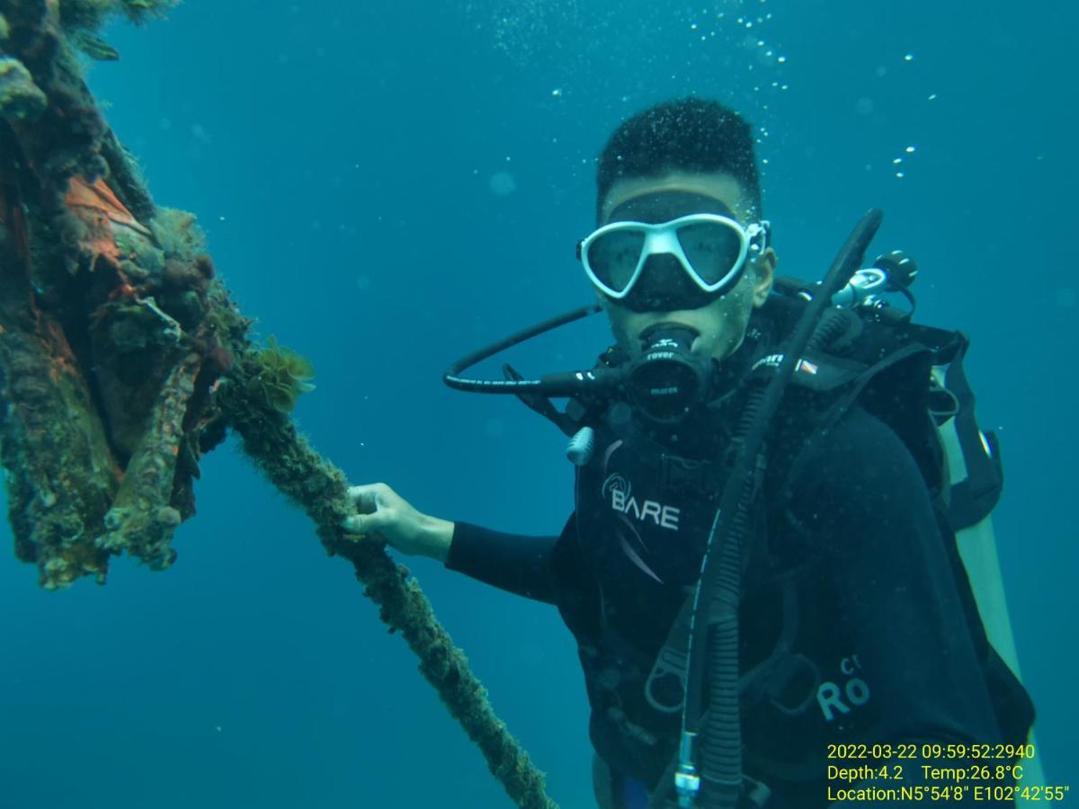Perhentian Chomel Chalet Kampong Pasir Hantu Exterior foto
